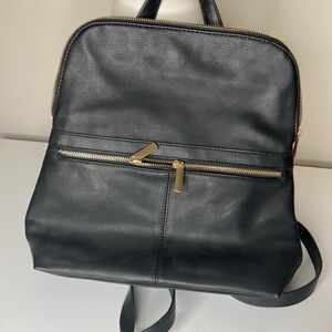a new day Black and Gold Backpack